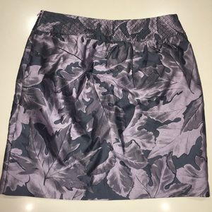 Burberry Jacquard Gray Purple Mini Skirt 38 - US 4